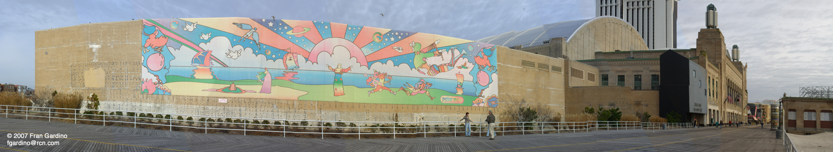 Peter Max Mural, Atlantic City