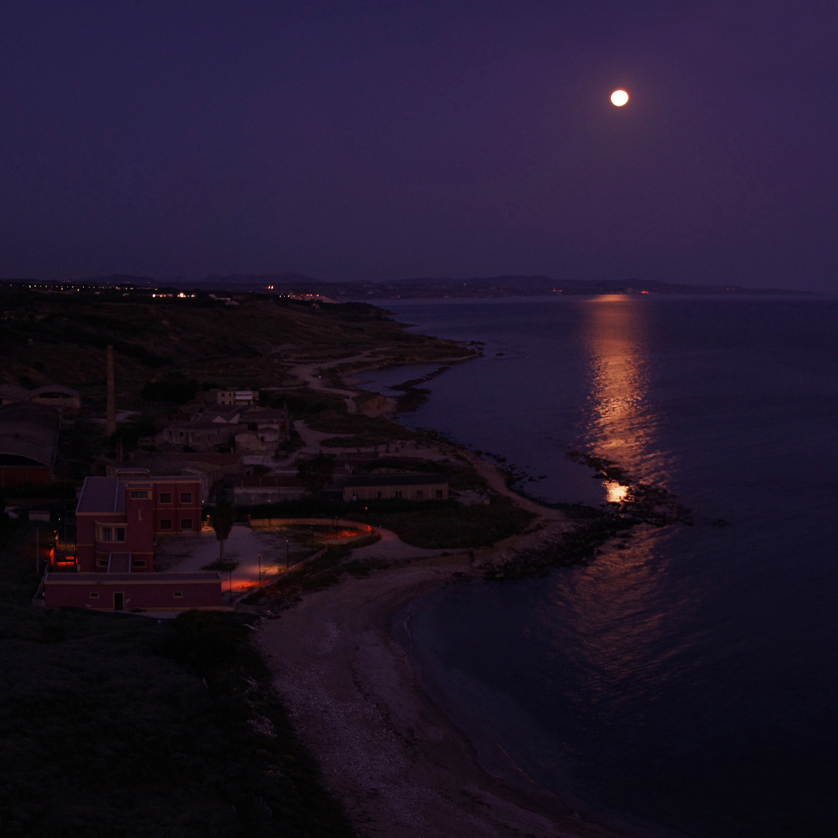 Sciacca Moonset